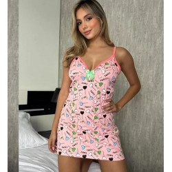 Bata Estampada Palo Rosa