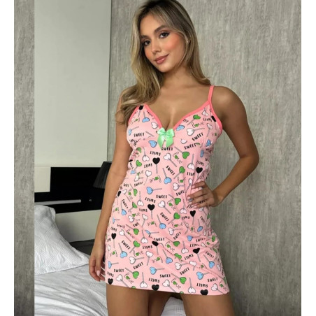 Bata Estampada Palo Rosa