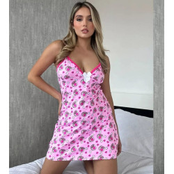 Bata Estampada Rosada