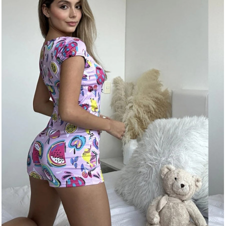 Pijama Enteriza Estampada Sandia