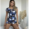 Pijama Enteriza Estampada Panda