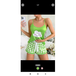 PIJAMA ESTAMPADO VERDE